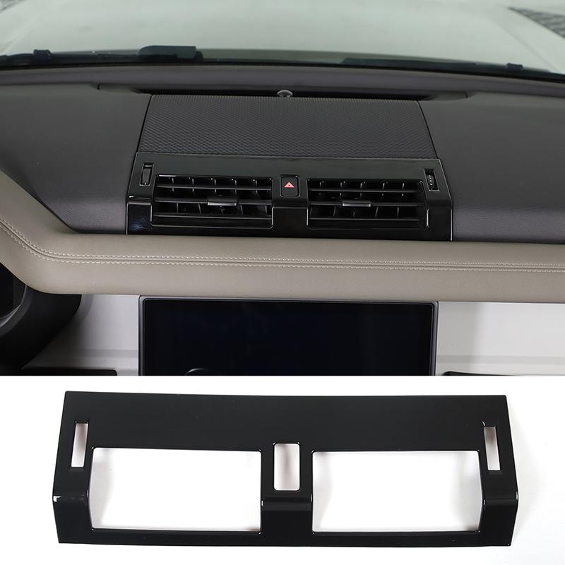 For Land Rover Defender 90 110 130 -2025 ABS Car Central Control Air Vent Frame Cover Trim Sticker Car Interior Accessories