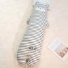 Striped Rabbit Long Throw Pillow Removable Husky Dog Dinosaur Leg Long Doll Girl Bed Sleeping Pillow