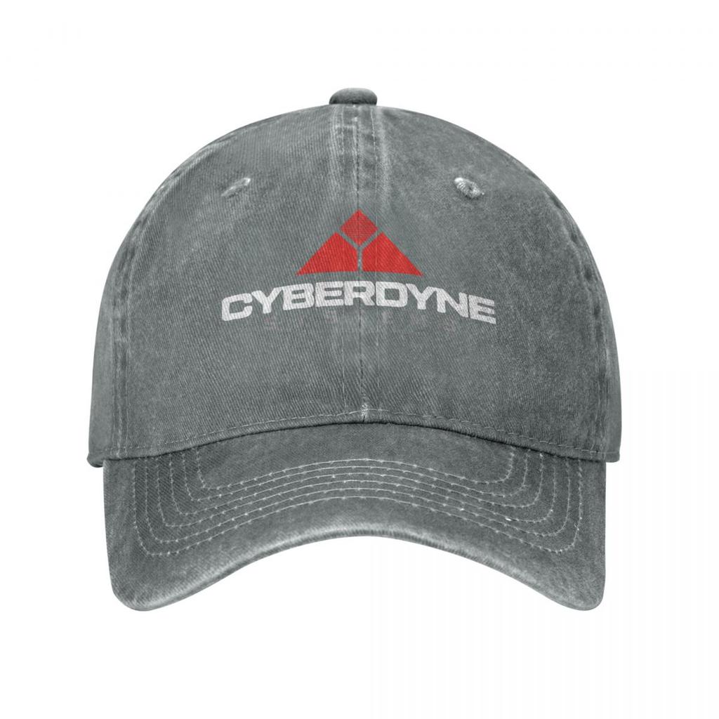 Винтажные бейсболки Terminator Cyberdyne Systems, мытые головные уборы, шапки для тренировок на открытом воздухе с регулируемой посадкой Schwarzenegger, кепка