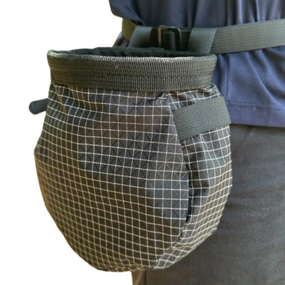 Portable Rock Climbing Chalk Bag Drawstring Dry Magnesium Powder Pocket Running