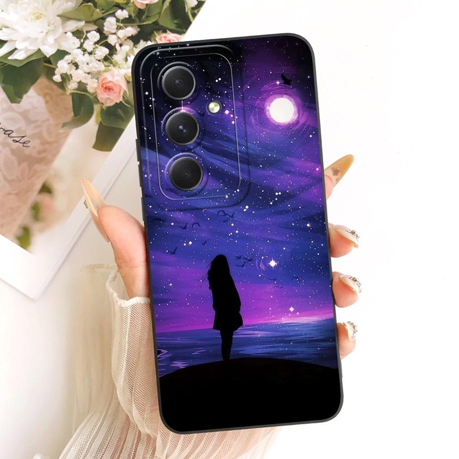 For Samsung Galaxy A24 4G Case SM-A245F Popular Flower Soft Protection Cover For Samsung A14 A34 A54 5G A546B A346B A146B Bumper