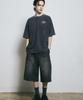 BUNKERBUSTER Snow Wash Circle Graphic Short Sleeve T-Shirt Mq2Tu281_Charcoal