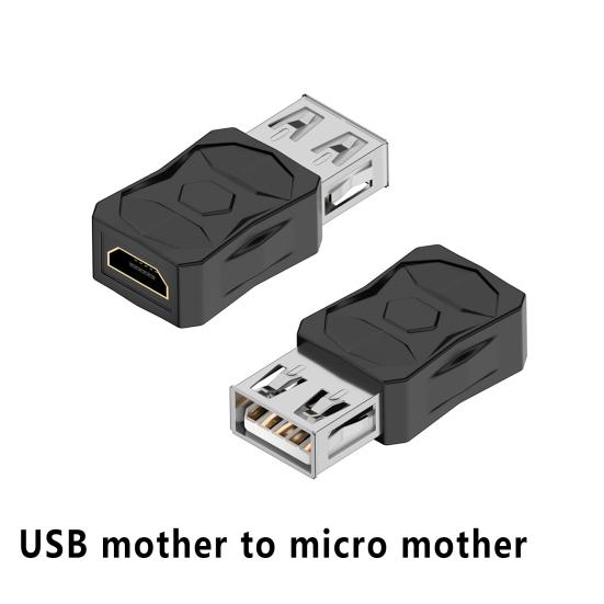 USB-адаптер Micro-Mini Plug And Play, высокоскоростная передача 480 Гбит/с, USB-адаптер простой структуры
