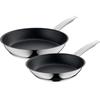 Set of PermaDur Advance Frying Pans, 2 Pieces (07.7502.4021/3201018571)