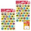 Набор из 2 наклеек Tomica 2 Reward Stickers Наклейки оптом Включает наклейки-награды с туалетом Большие милые наклейки (64 шт. в упаковке) SL-153, Покупка, Нетканый