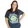 Monsters Inc Unisex Adult Comedy Show Mike Wazowski Marl T-Shirt