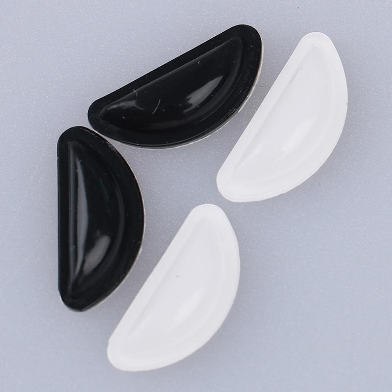 4 пары носоупоров для очков, клейкие силиконовые носоупоры, нескользящие тонкие носоупоры