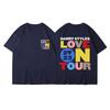 Harry Styles Love On Tour shortsleeved summer pure cotton mens Tshirt shortsleevedY2K hiphop street casual fashion clothing