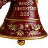 Merry Christmas Horse Bell Decoration Home Office Holiday Party Xmas Tree Horse Shape Bell