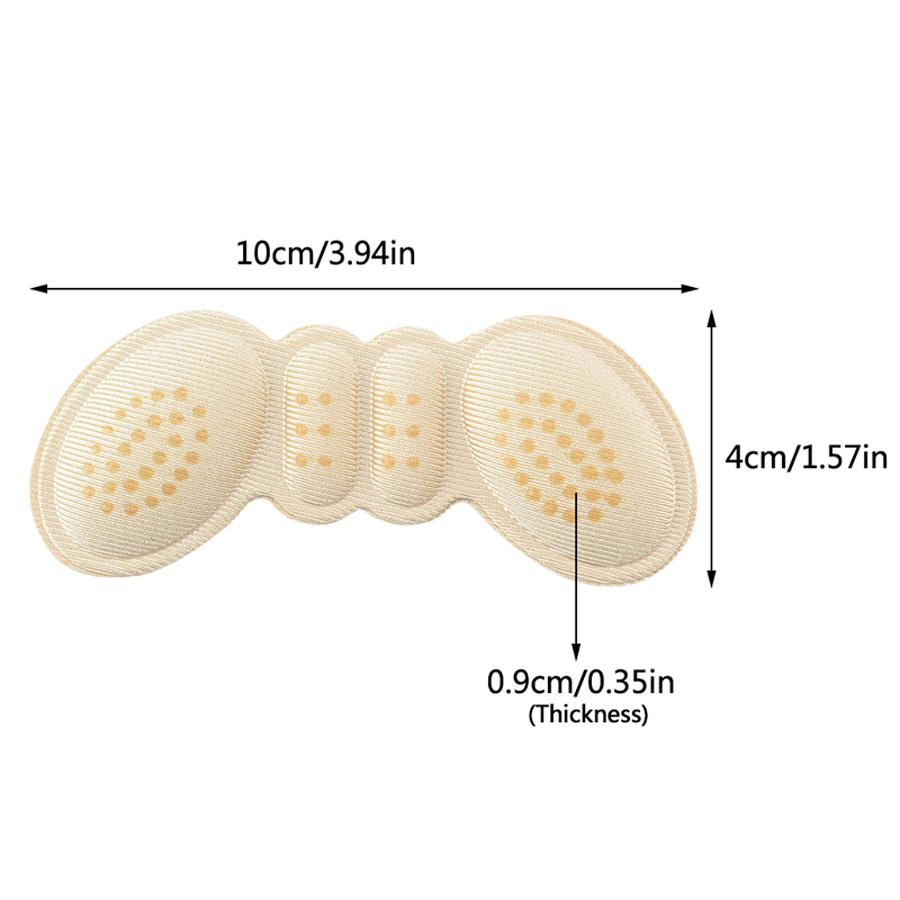 Защита пятки для женщин, подушечка для обуви на высоком каблуке, регулируемый размер, клейкая подкладка, ручки, наклейка, вставки для ухода за ногами, стельки