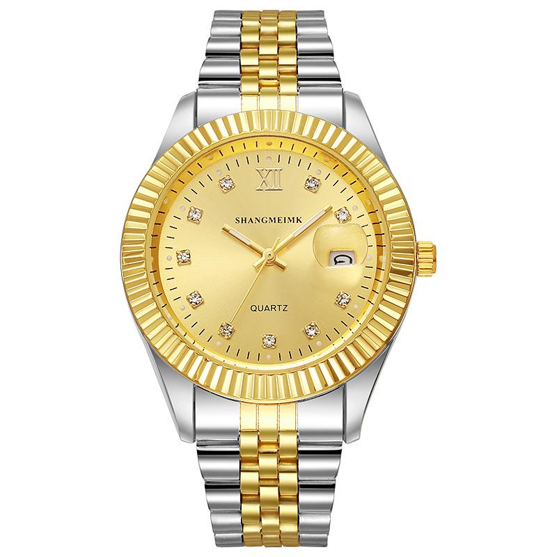 Лучшие роскошные мужские кварцевые часы, модные дизайнерские мужские наручные часы, мужские подарки, календарь, деловые часы