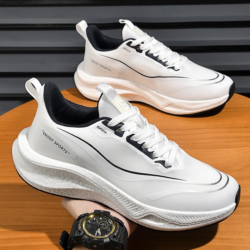 Высококачественная повседневная спортивная обувь для ходьбы для мужчин, белые спортивные кроссовки для бега, мужская дышащая легкая обувь, женская удобная