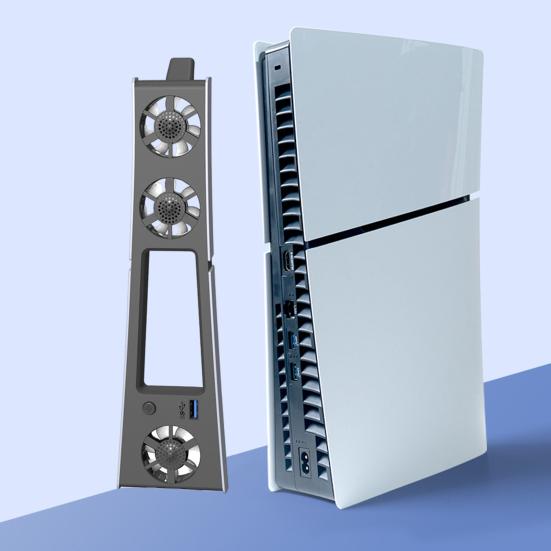 Охлаждение игровой консоли USB-вентилятор с 3 портами с низким уровнем шума Простая установка Plug-Play