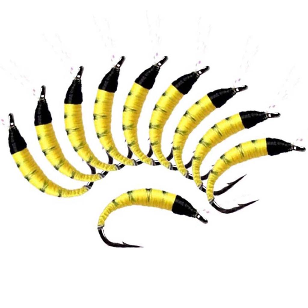 1/3Pcs Realistic Artificial Fly Fishing Lures Fly For Trout Fishing Artificial Insect Bait Lure Fishing