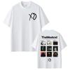 Рэпер The Weeknd Xo Альбом 2025 Графические футболки Женская Мужская Хип-хоп футболка Унисекс Одежда в винтажном стиле Футболки