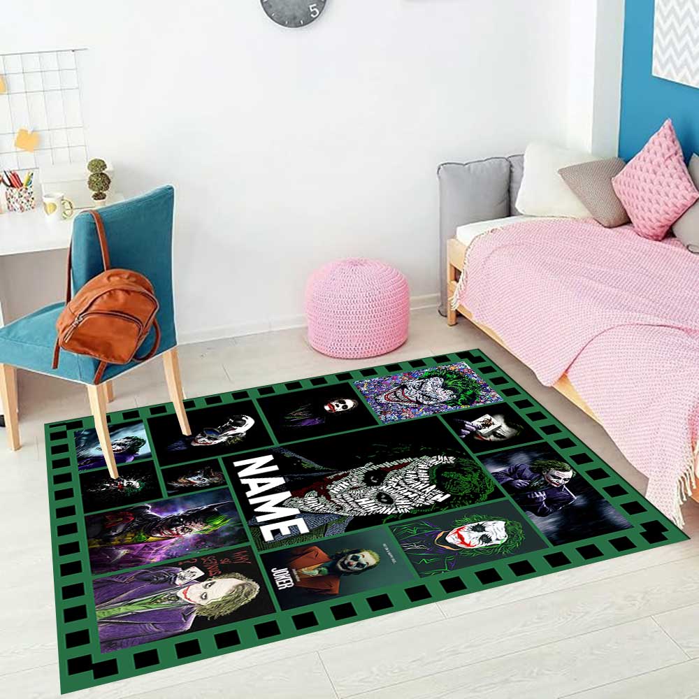 Like Warner Bros. Movies (4) Customize your name rug, office chair cushion, home bedroom living room gift.