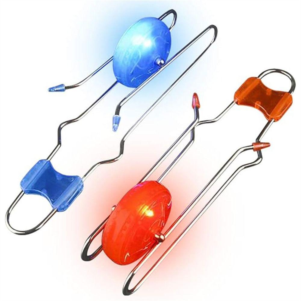 Sensory Toys Magnetic Rail Yoyo Flashing Lighted Up Twirlers Magnetic Gyro Wheel  Boys Girls