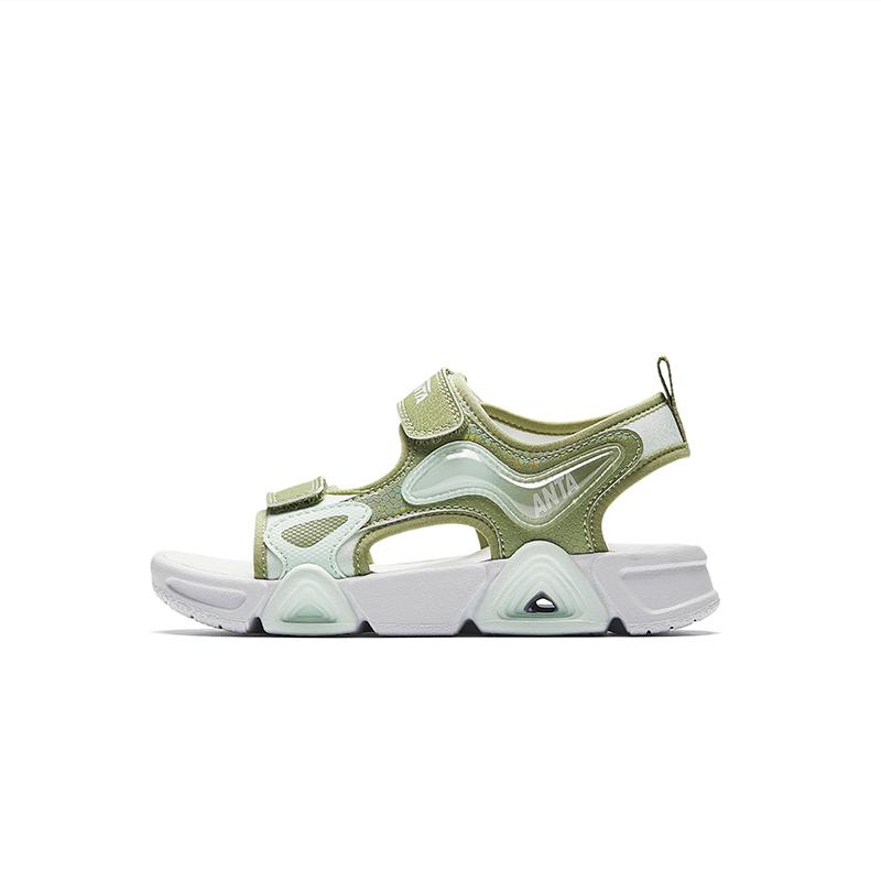 Anta Детская уличная серия Модные Удобные Универсальные Сандалии с открытым носком Нескользящие Дышащие Быстросохнущие Легкие Амортизирующие Низкие A312429927H-4