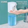 Foaming Dispenser Touchless Soap Dispenser 550ml Capacity USB Rechargeable Dispenser  Hospital Use