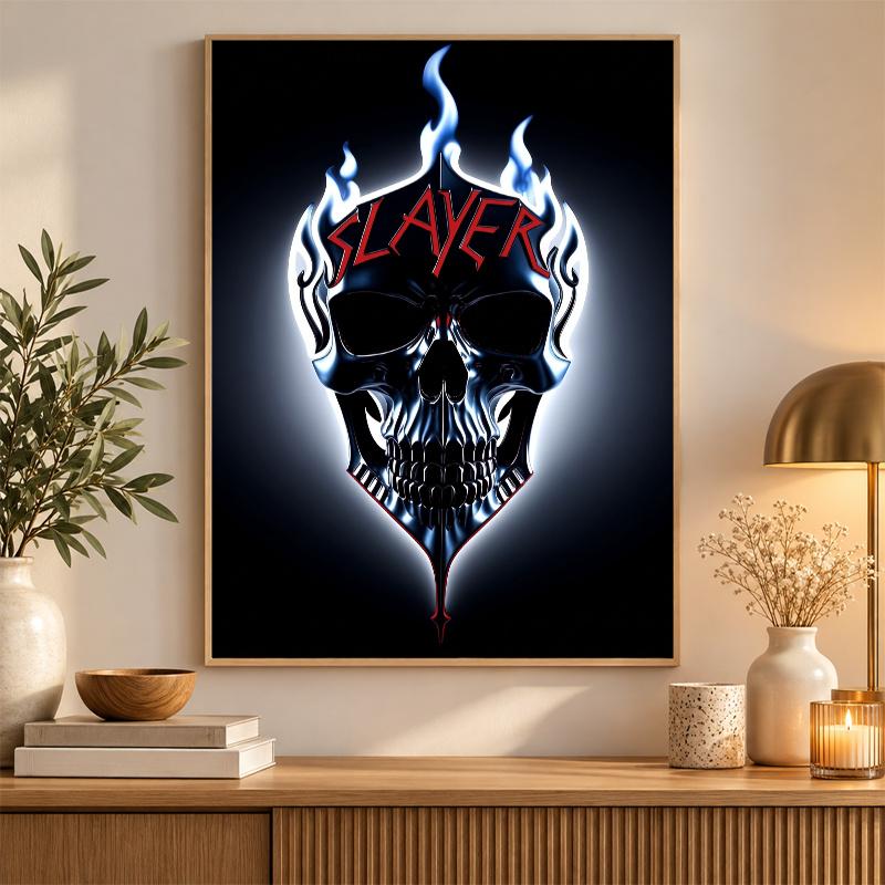 Slayer Diamond Painting Kit 5D Full Drill DIY Diamond Mosaic Wall Art Home Decor