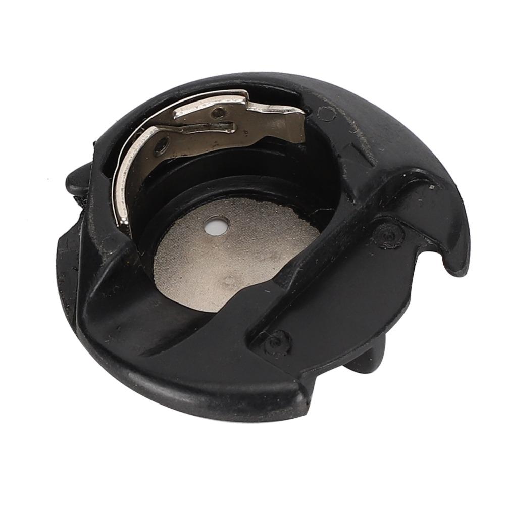 Многофункциональная крышка шпули Черный пластик, Железный крючок Катушкодержатель Вращающийся крючок Вращающийся катушкодержатель Швейная машина Аксессуар