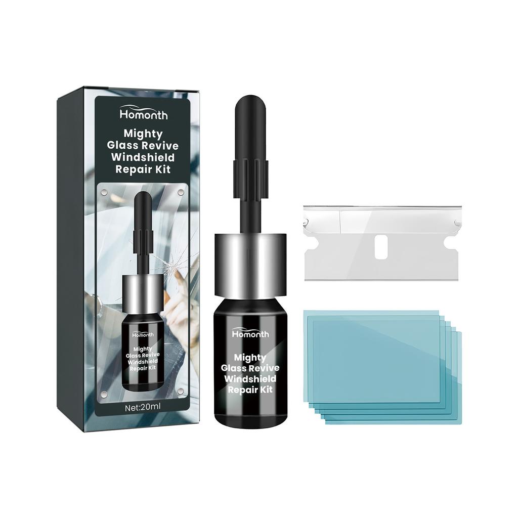 Комплект для ремонта лобового стекла Homont для автомобильных лобовых стекол, специализированный клей для ремонта трещин, царапин, поломок и склеивания