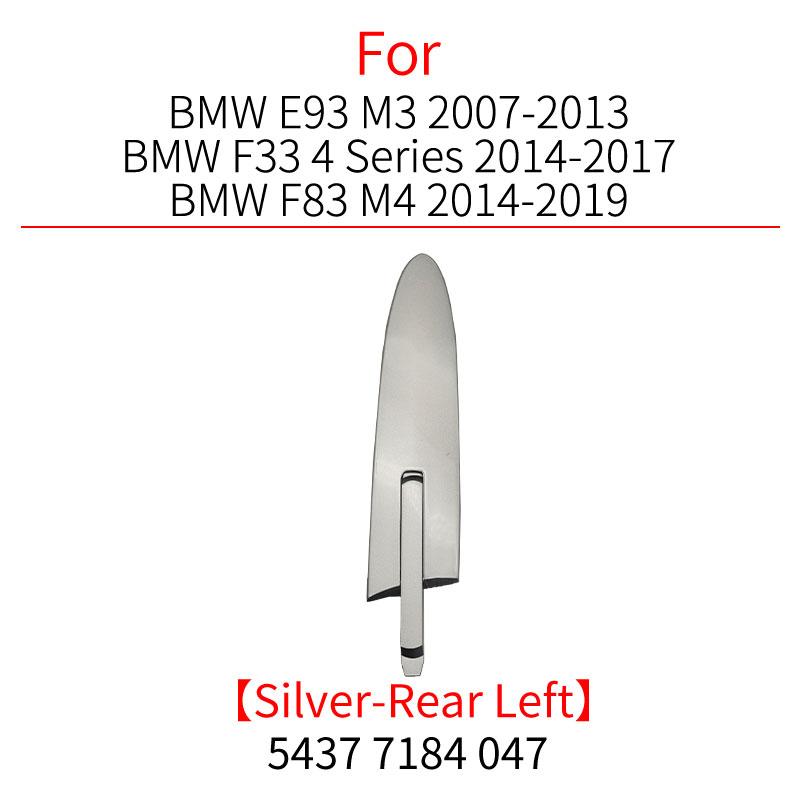 Для BMW E93 F33 F83 Автомобильные левые / правые крышки петель Крыша Кабриолет Отделочная полоса Аксессуар Для BMW M3 M4 4 Серии 420 425 430