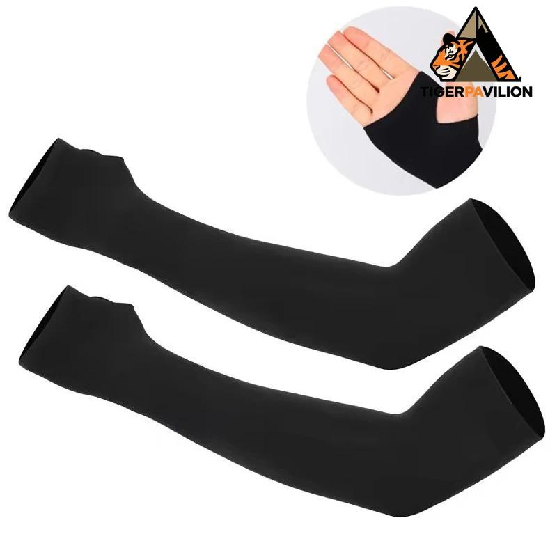 Летний прохладный рукав на руку, рукав на палец, ледяной прохладный, высокая эластичность, для активного отдыха, велоспорта, без пальцев, для рыбалки, на заказ, из ледяного шелка
