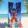Customizable personalized beach towels Dragon Ball themed designs.Suitable for the beach, yoga, sports;ideal as beach accessories