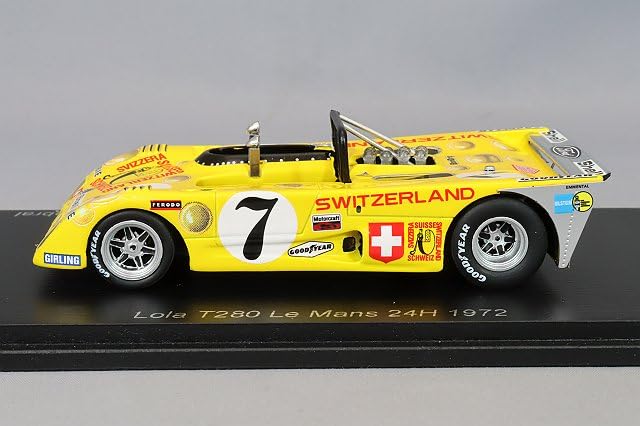 Spark Lola T280 1972 24 часа Ле-Мана 1/43 #7 H.d.Fierlant/G.Larousse/J.Bonnier/M.Cabral/J.d.Bagration