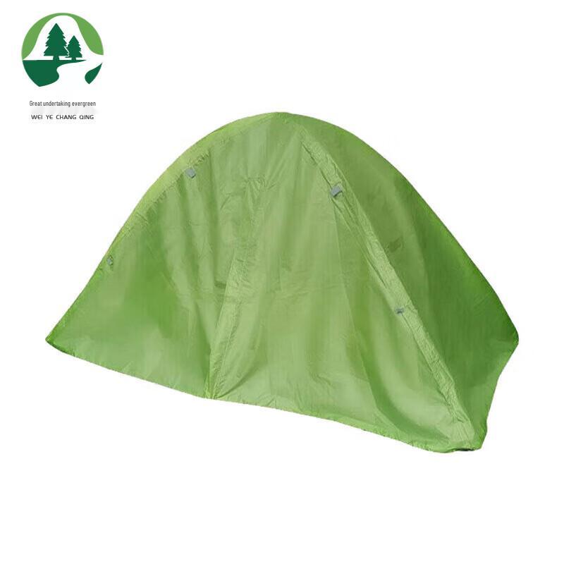 Single Person Manual Double-Layer Camping Tent