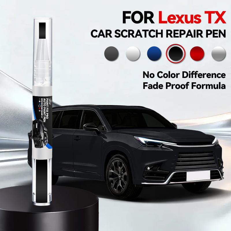 Car Paint Repair Pen For Lexus TX Paint Scratch Repair Accessories Silver 1J7 Gray 1L1 Red 3R1 White 089 Blue Caviar 223