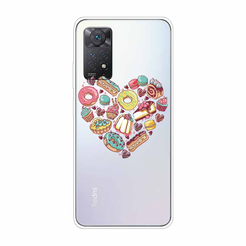 For Xiaomi Redmi Note 11 Pro 5G Case Transparent Soft TPU silicon Phone Cover For Xiaomi Redmi Note11 Pro 4G Case Clear Funda