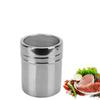 Нержавеющая сталь Посыпка какао корица сахар марля сетка банка бутылка для приправ кофейная пудра посыпка для перца банка сито для пудры