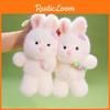 Cute Rabbit Plush Toy Keyring With Soft Fabric Material For Daily Use And Decorations