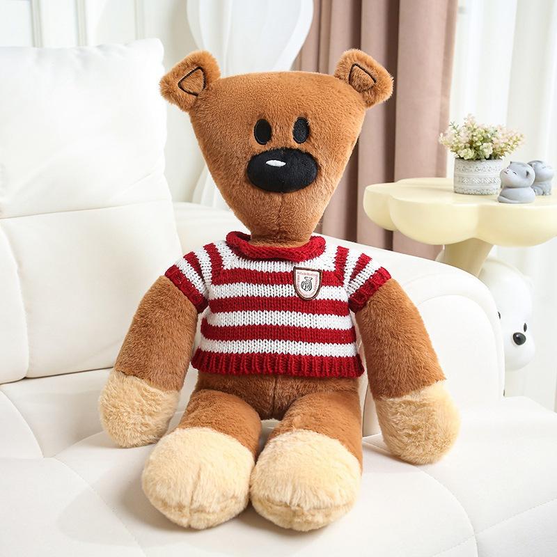Милый и Обнимательный Мистер. Плюшевая игрушка Bean Bear, Большой размер, Наряженный плюшевый мишка
