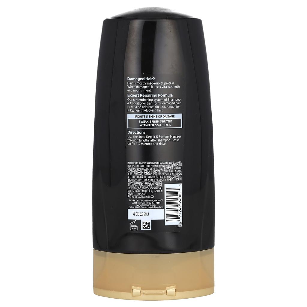 L'Oréal, Elvive, Total Repair 5, восстанавливающий кондиционер, для поврежденных волос, 25,4 жидких унций (750 мл)