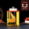Герметичная стеклянная винная бутылка для домашнего пивоварения и хранения