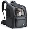 Pecute Dog Backpack Dog Carrier Backpack for Dogs and Cats Pet Carrier Bag Reduces Shoulder Burden Pet Bag Lightweight Foldable Pet Cage Going Out