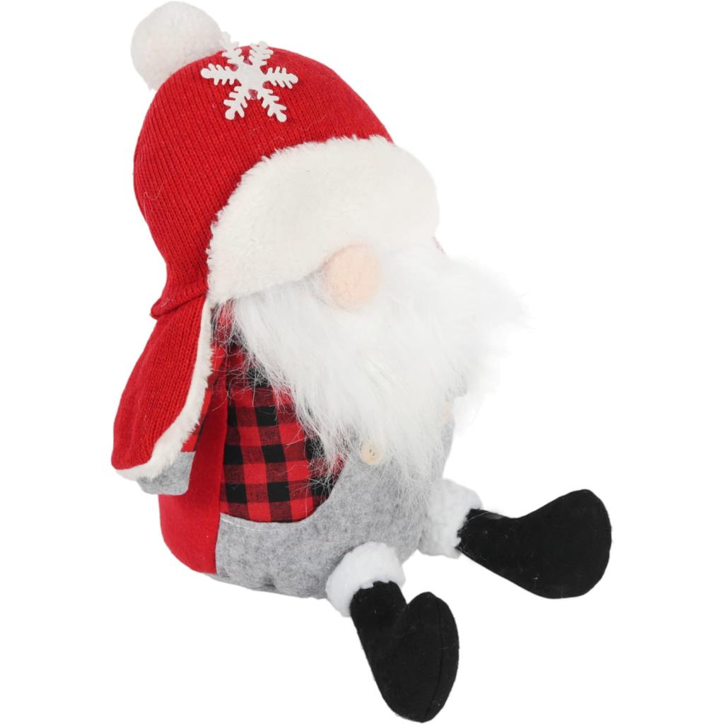 Christmas Elf Gnome Dwarf Scandinavian Christmas Ornament Gift 30 cm red