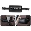 1Pcs Car Seat Headrest Auto Logo Neck Pillow For Lexus IS200 LC500 IS250 NX300h ES300h IS350 IS300 RX350 GS350 LX600h SC430 UX AFH1