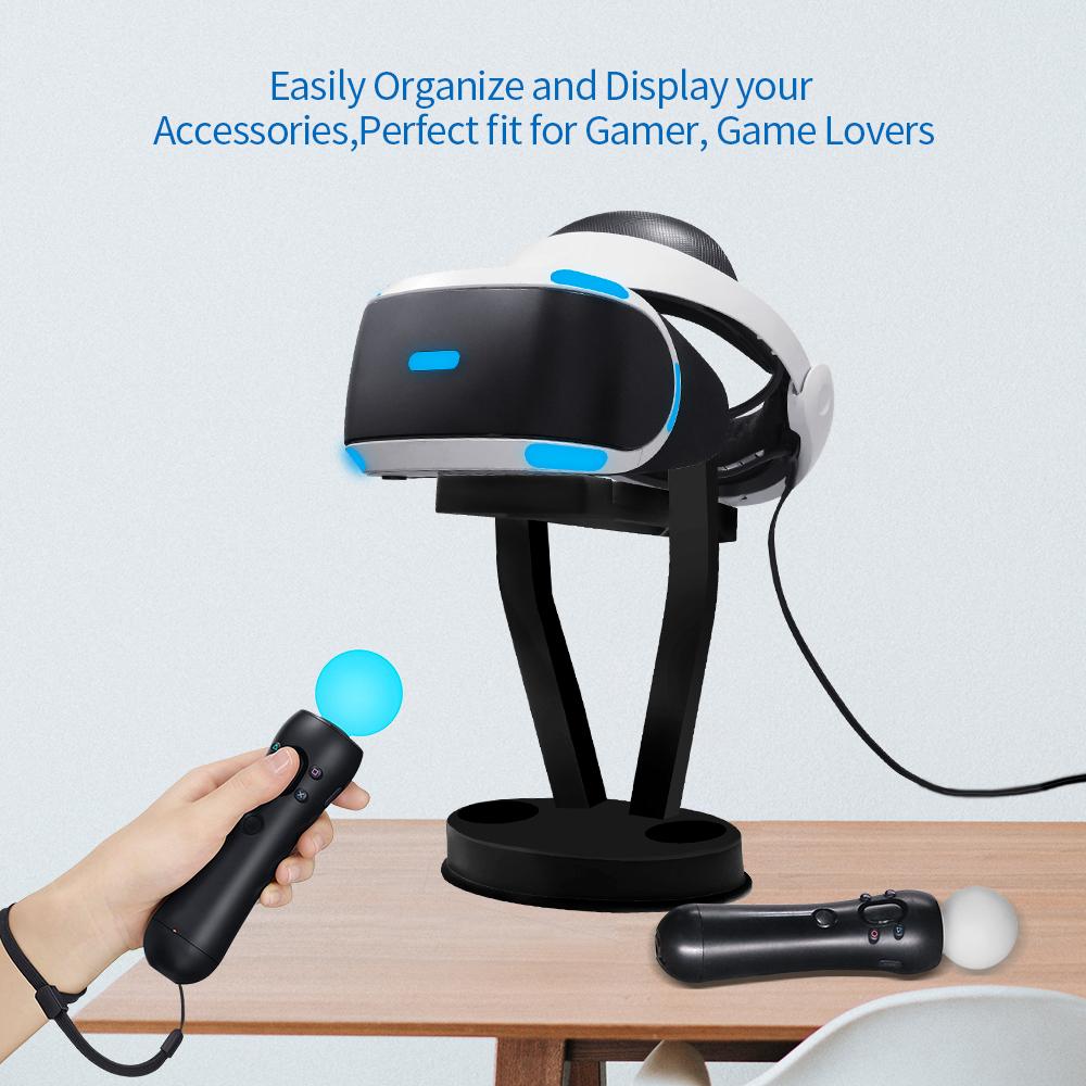 JYS JYS-OC002 Desktop Storage Stand VR Headset Controller Holder Display Rack for Oculus Quest 2