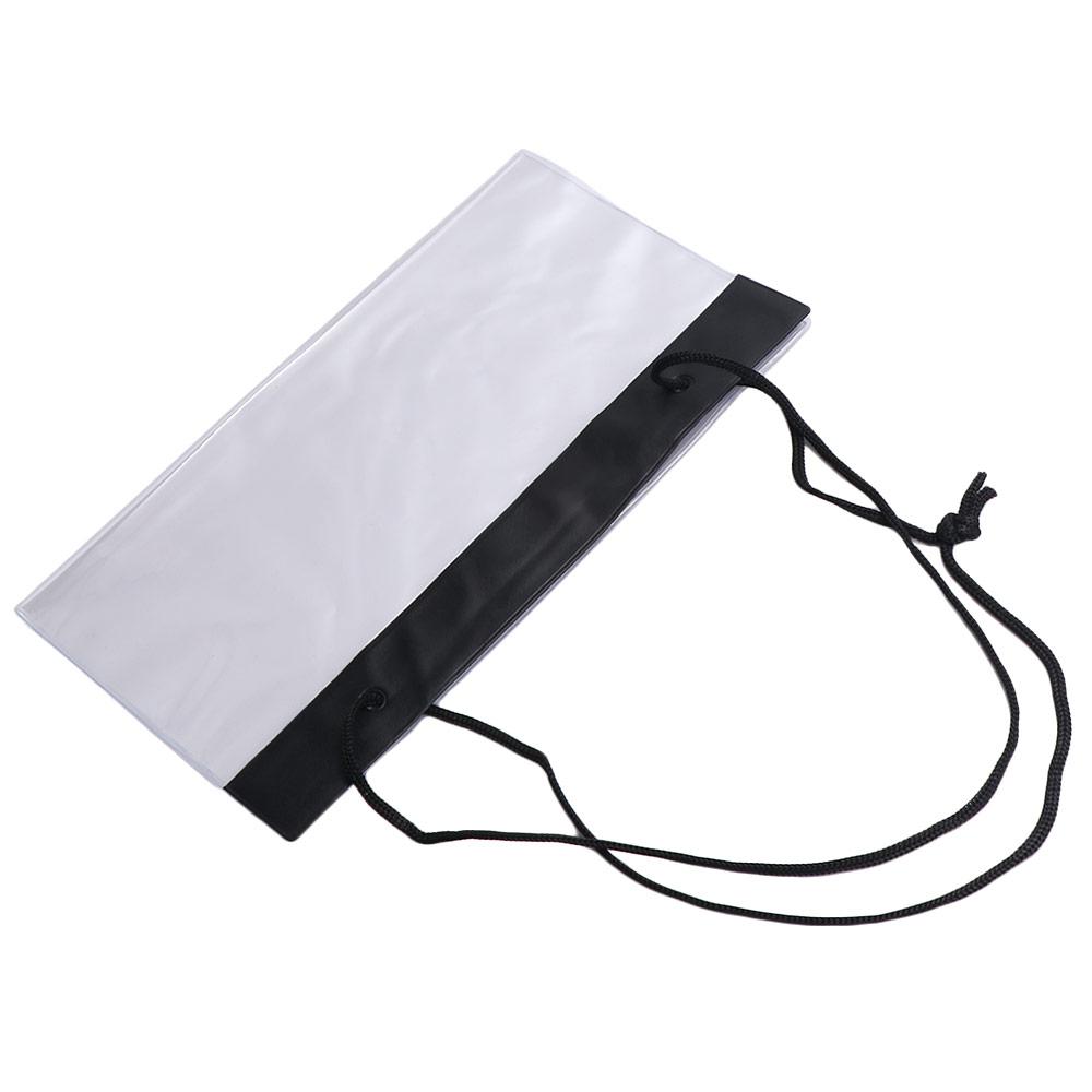Transparent PVC Storage Pouch Hiking Map Case Map Waterproof Bag Waterproof Bags Map Dry Bag