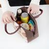 Мультяшная Капибара Сумка для Ланча Детская Портативная Термоизоляционная Ланч-Бокс Сумки Контейнер для Еды Сумки для Школы Офиса