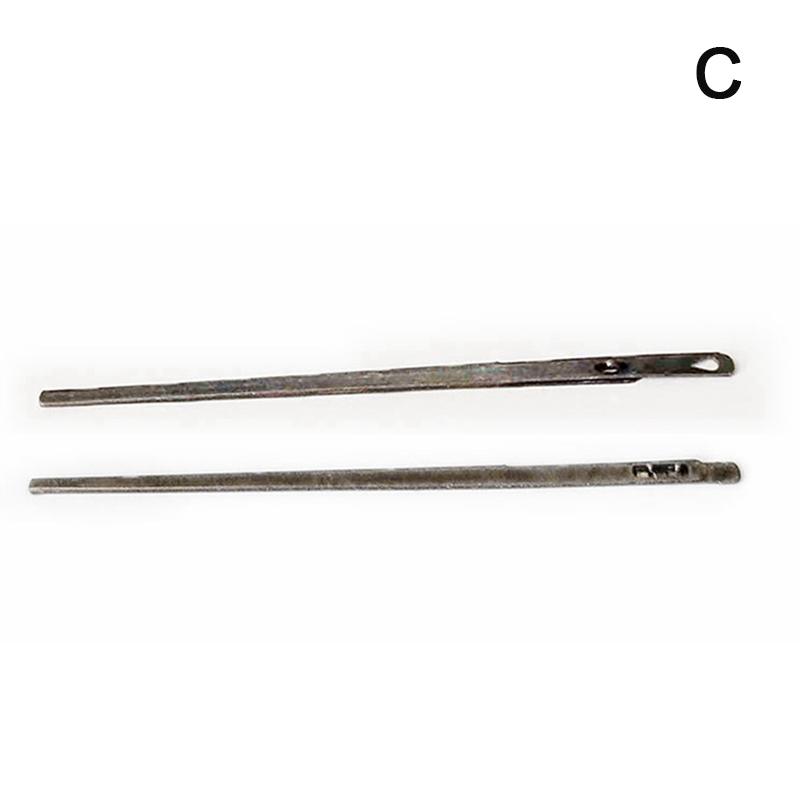 3Pcs Leather Sewing Craft Tool Leather Rope Needle Leather Needle Double Hole