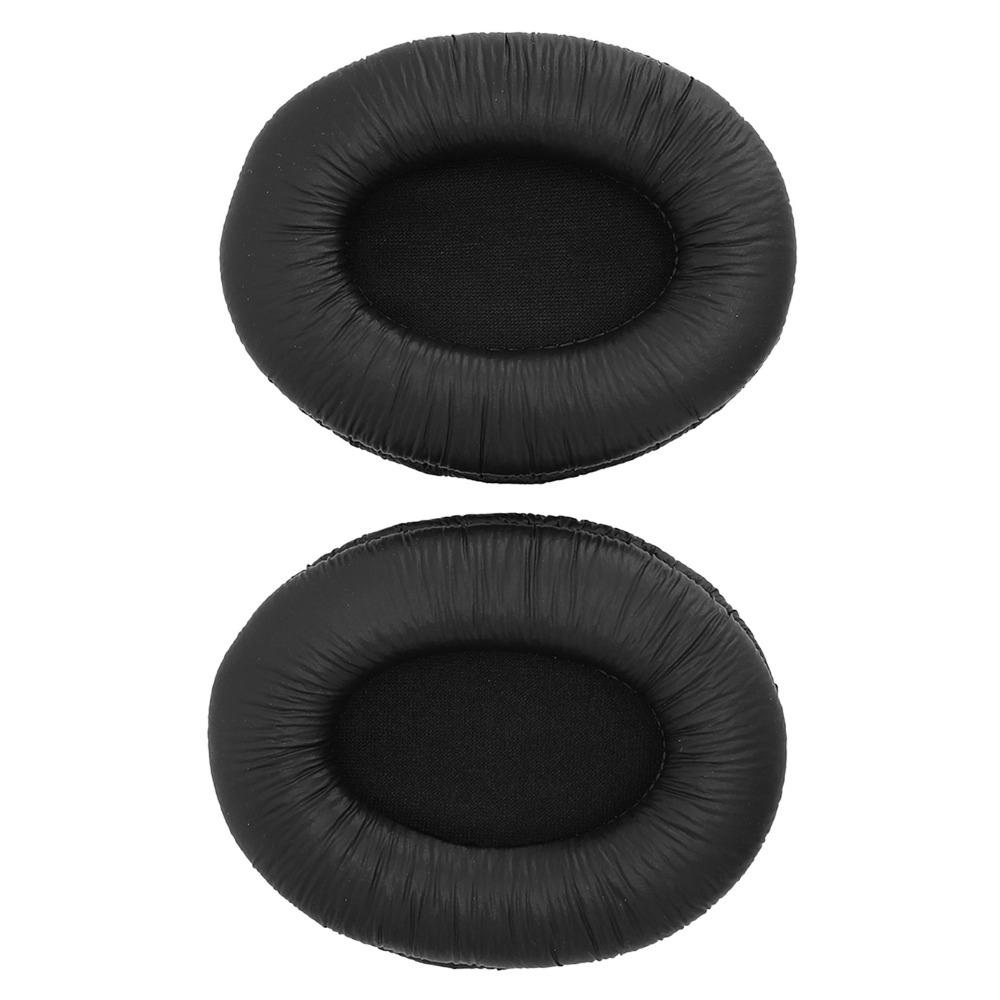 2PCS Crinkled Leather Replacement Ear Pads Ear Covers for MDR NC60 MDR D333 DR BT50 Headphone Repair
