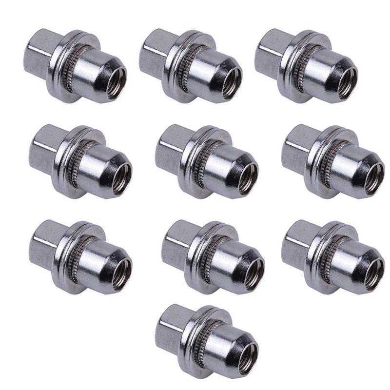 5pcs 10pcs Car Wheel Nut Cap #RRD500290 SFN-500510 For Land Rover Discovery 3 4 2004 2005 2006 2007 2008 2009