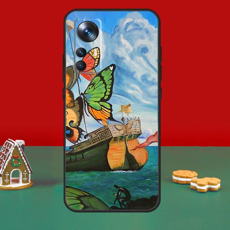 Чехол Salvador Dali Art для POCO X6 Pro M6 X3 X5 F3 F5 M5s Xiaomi 13 14 Ultra 12 Lite 11T 12T 13T Pro Cover