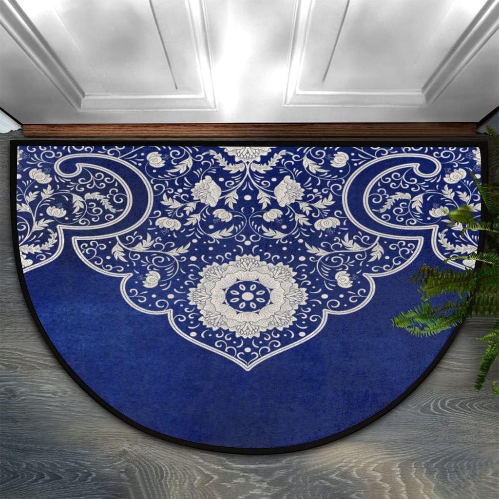 Богемный коврик для пола Домашний этнический стиль Коврик для входной двери Износостойкий и грязеотталкивающий коврик для пола