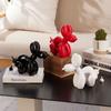 New Poop Balloon Dog Ornaments Living Room Wine Cabinet Home Decoration Desktop Entrance Window Resin Crafts